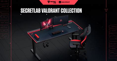 Riot Games and Secretlab Announce a Full VALORANT-themed Setup ...