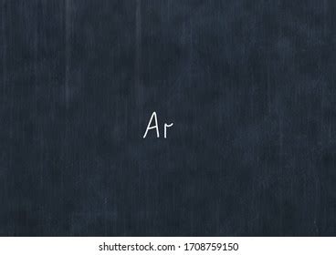 Argon Gas Formula Handwritten Chemical Formula Stock Illustration ...