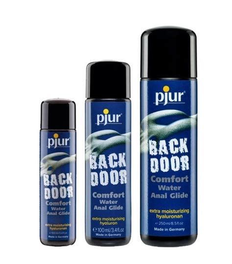 Lubricante Anal Back Door Base Agua Con Un Aporte De Acido Hialuronico