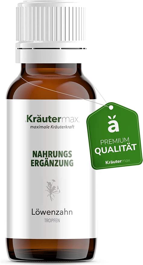 Kr Utermax L Wenzahnwurzel Tropfen Extrakt Aus Taraxacum Officinale