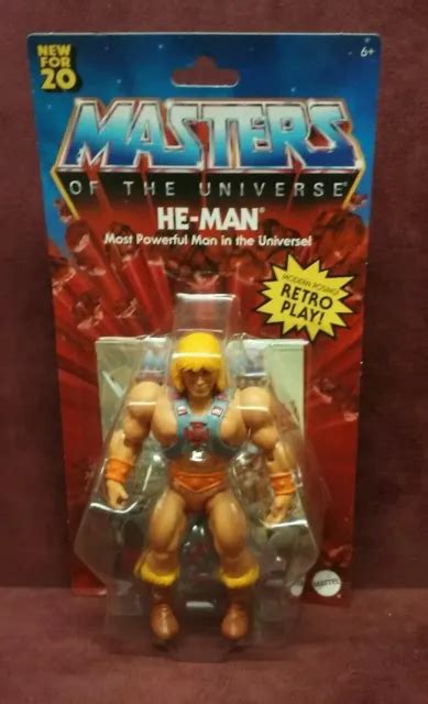 FIGURINE ARTICULÉE MATTEL MOTU He Man Most Powerful Man in the Universe