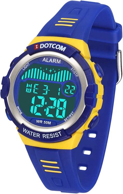 Montre Enfant Etanche Montre GarçonEnfants Sport 5 ATM Etanche avec