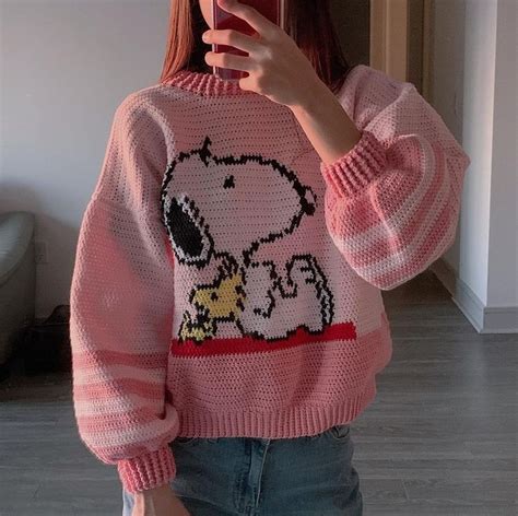 ᴋ ᴀ ʀ ᴀ On Instagram Caricature Jumper In Snoops🐶🌷 • Snoopy In All