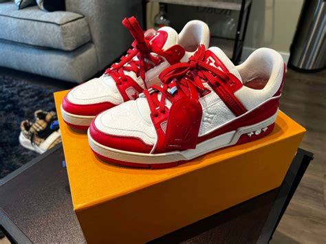 Louis Vuitton Louis Vuitton (Product) RED Trainer | Grailed