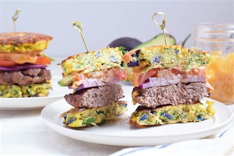 Loaded Veggie Burger Buns Living Loving Paleo