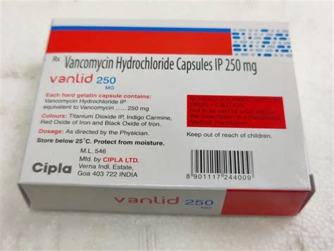 Vanlid 250mg Capsules At Rs 1050strips Padmanabhanagar Bengaluru