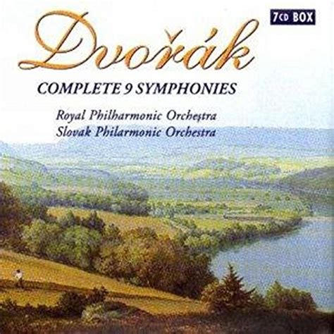 Anton N Dvor K Paavo Jarvi Dvor K Complete Symphonies Amazon