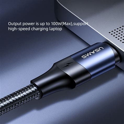 Cablu USB C La USB C 100 W PD Incarcare Super Fast Charge Si Transfer