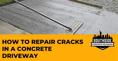 How To Repair Cracks In A Concrete Driveway