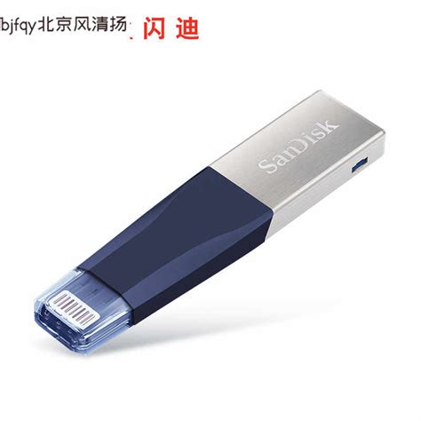 Sandisk闪迪苹果手机u盘256g闪存盘 Iphoneipad外接扩容器usb30