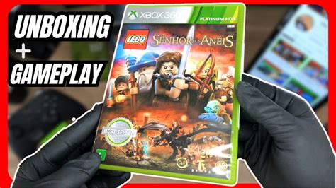 Unboxing LEGO Senhor Dos Aneis Xbox 360 Gameplay 80 00 YouTube