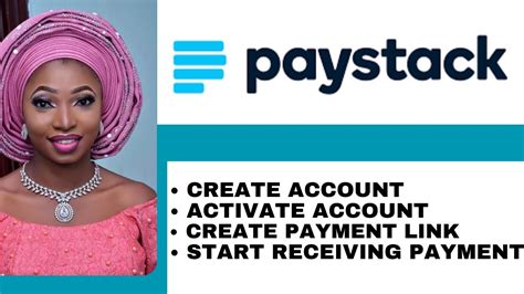 create paystack account  paystack activate  create