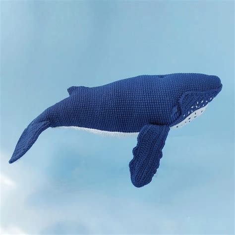 Crochet pattern blue whale. Realistic stuffed animal. - Inspire Uplift