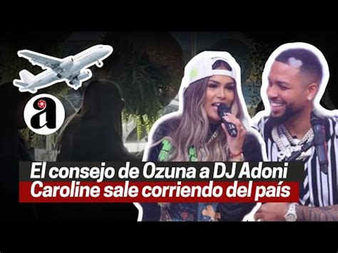 Caroline Aquino sale del país tras escándalo El mensaje de Ozuna a DJ