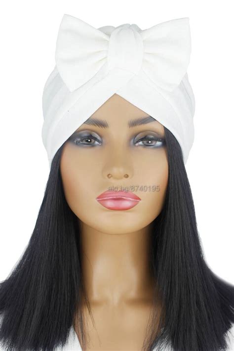 Тюрбан за коса с пандела в бяло | Аксесоари | София Стилен, луксозен ...