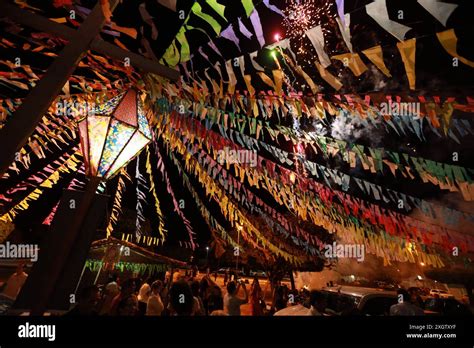 Sao Joao Celebration In Bahia Rodelas Bahia Brazil June