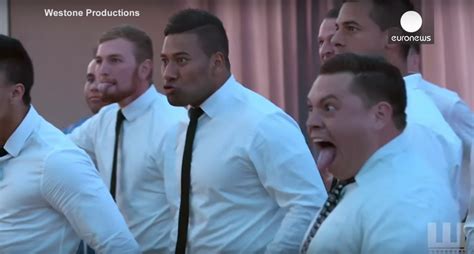 Wedding Guests Perform Traditional Haka To Honor Bride And Groom, Move ...