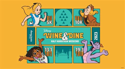 First Look At 2023 Rundisney Wine And Dine Half Marathon Weekend Race