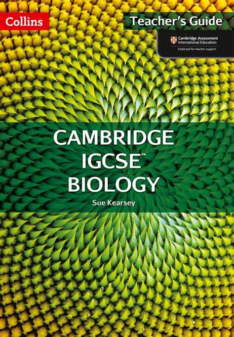 Cambridge IGCSE Biology Teacher S Guide Digital Book BlinkLearning