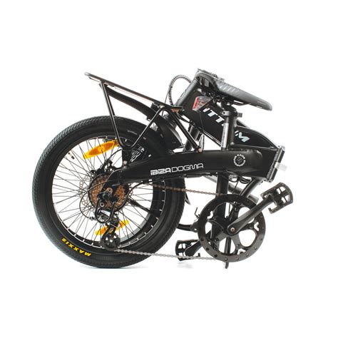 Bicicleta Electrica Pliabila Ibiza Black Ah City E