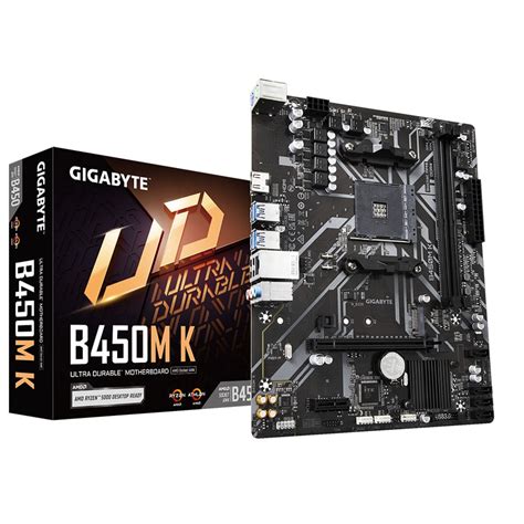 Дънна платка GIGABYTE B450M GA-MB-B450M-K | Цена - JAR Computers