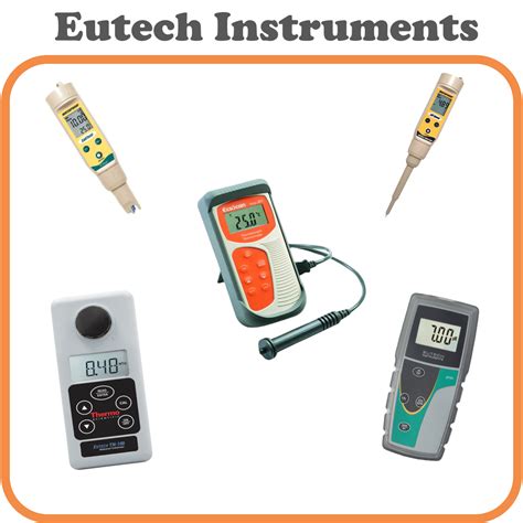 Eutech Instruments Eutech Ph Portable Ph Meter Complete In A Set