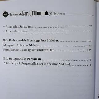 Jual Buku Terjemah Maroqil Ubudiyah Mutiara Ilmu Kitab Maraqi Maraqy