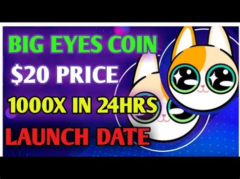 Big Eyes Coin Will Get X By December Big Eyes Coin Presale Launch