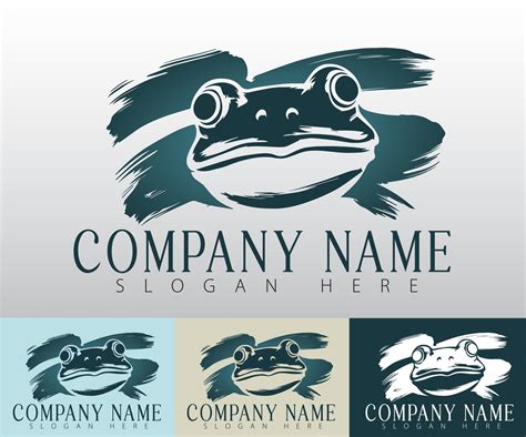 A minimalist approach to a frog design reflects adaptability, perfect