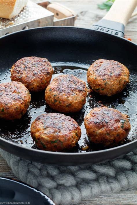 Klassische Frikadellen Rezept Emmikochteinfach