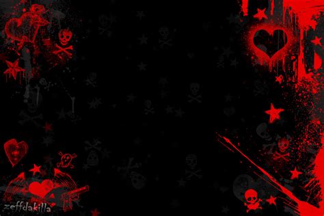 Red Emo Wallpaper By Zeffdakilla On Deviantart