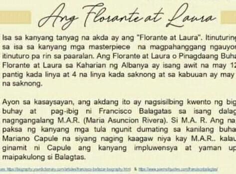 1 Ano Ang Kalagayan Ng Bansa Ng Panahong Isinulat Ni Balagtas Ang