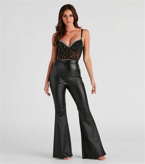 Party Time Rhinestone And Pearl Corset Top & Windsor