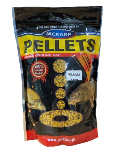 pellet MC KARP 4mm Wanilia op 1kg sklep wędkarski RZEKA