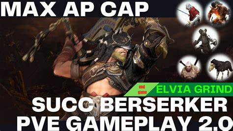 BDO Berserker Succession PVE Max AP Gameplay In Elvia Server YouTube