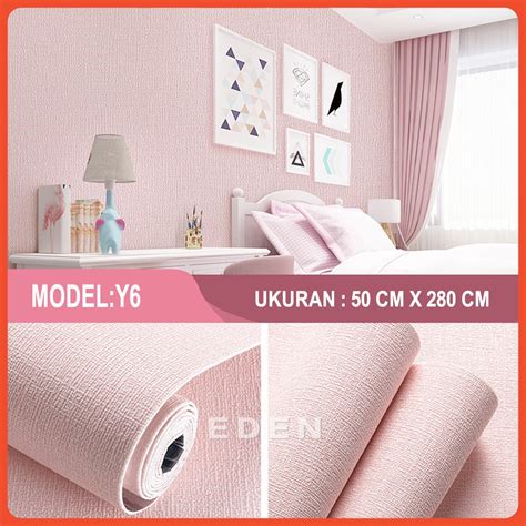 Jual Wallpaper Dinding Linen Roll Walpaper Dinding Stiker Dekorasi Kamar Kelas Atas Shopee