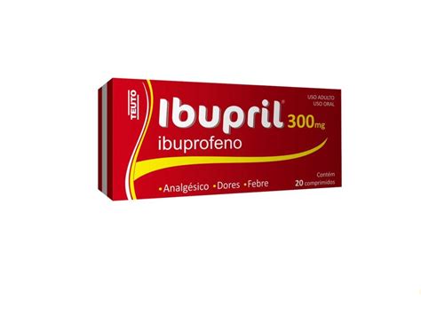 Bula Do Ibupril 300mg 20 Comprimidos CliniGuia