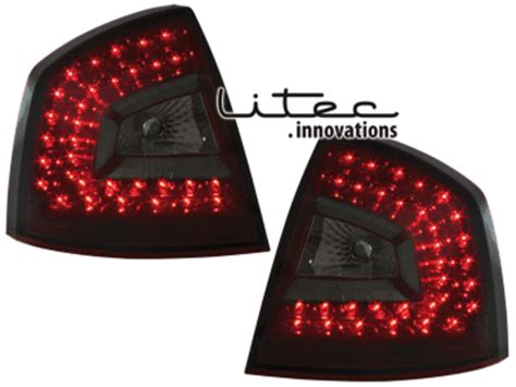 Litec Skoda Octavia Z Lampy Led Liftback Red Smoke Motohid Pl