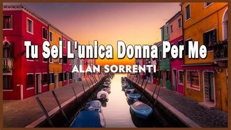 Musica Italiana Tu Sei L Unica Donna Per Me Alan Sorrenti Con