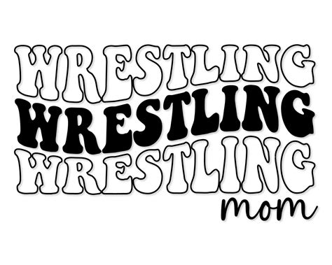 Wrestling Mom Svg Wrestling Lover Svg Wrestling Svg Etsy Uk