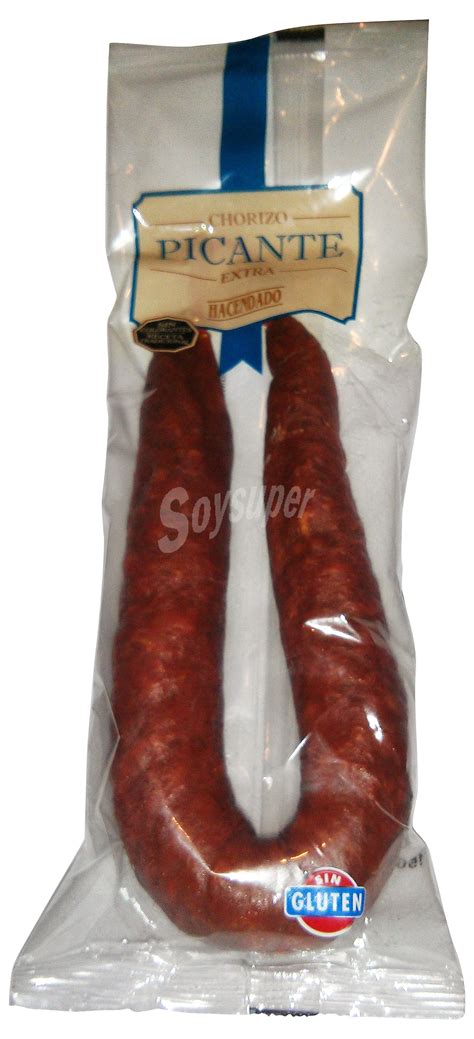 Hacendado Chorizo Picante Extra Sin Gluten Pieza 280 G