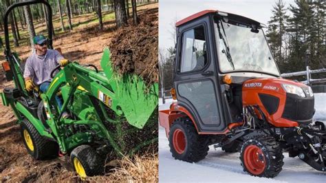 John Deere R Vs Kubota Bx By The Numbers Tractor News