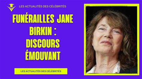 Marlowe Jack Tiger Rend Un Mouvant Hommage Jane Birkin Youtube