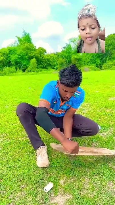 Bat🏏और Ball 🎾 की लडाई 😍🤩 Cricket Trending Reels Viral Foryou