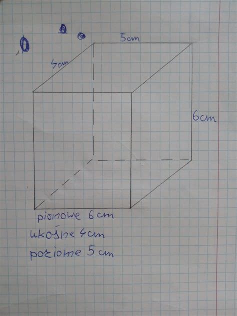 Narysuj Prostopad O Cian O Wymiarach Cmx Cmx Cm B Agam Na Jutro Plisss