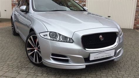 Jaguar Xj D V Portfolio For Sale In Rhodium Silver Metallic Youtube