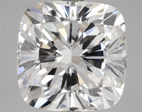 Carat Cushion Shaped Ideal Cut F Vvs Gia Certified Lab Grown