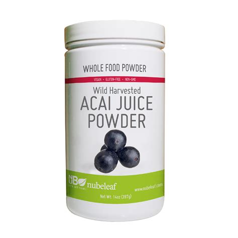 Acai Juice Powder Nubeleaf