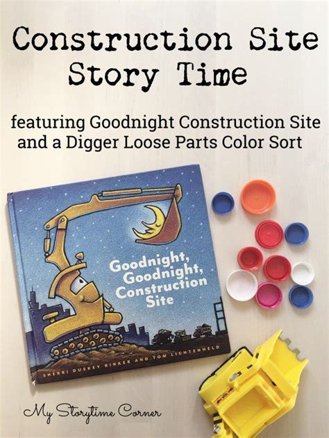 Construction Site Story Time For Toddlers My Storytime Corner