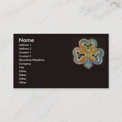 Browse Celts Themed Business Cards Card Bee